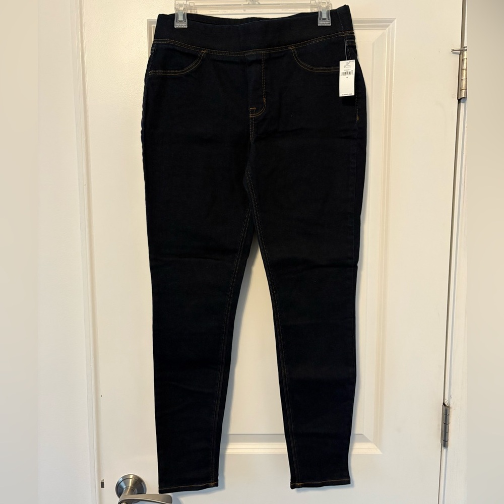 Old Navy Women's Dark Blue Wash Rockstar Super Skinny Jeggings